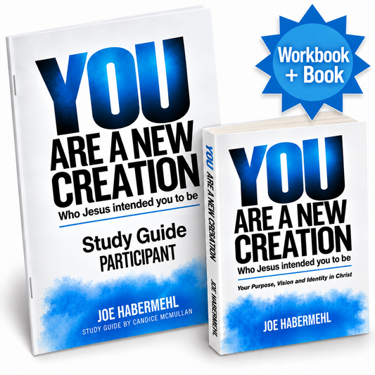 [Package Deal] You Are a New Creation - Paperback Book and Participant Study Guide Workbook